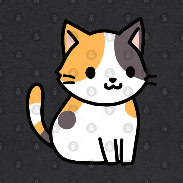 Calico Cat by littlemandyart